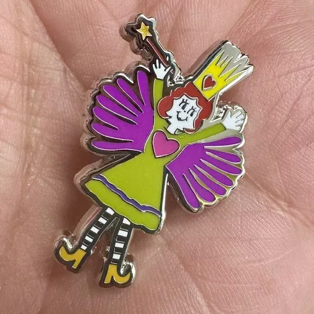"Don't Let Anyone Dull Your Sparkle" Angel Pin